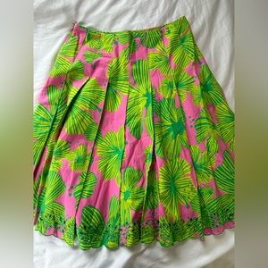 Lilly pulitzer knee length skirt